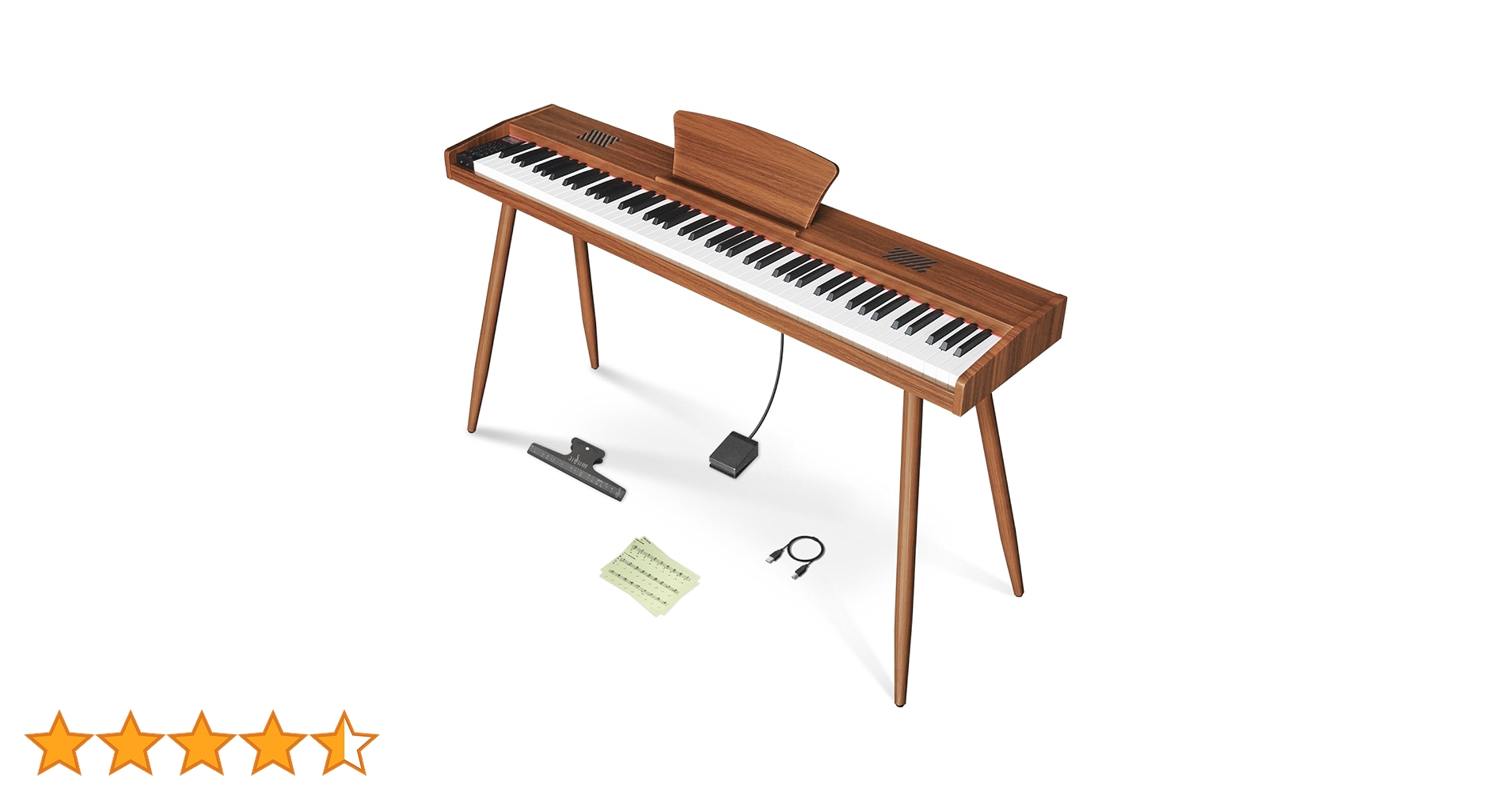 Longeye 電子ピアノ88鍵盤スタンド一体型 MIDI対応 Amazon | 【電子ピアノスタンドセット】Longeye ロンアイ 電子